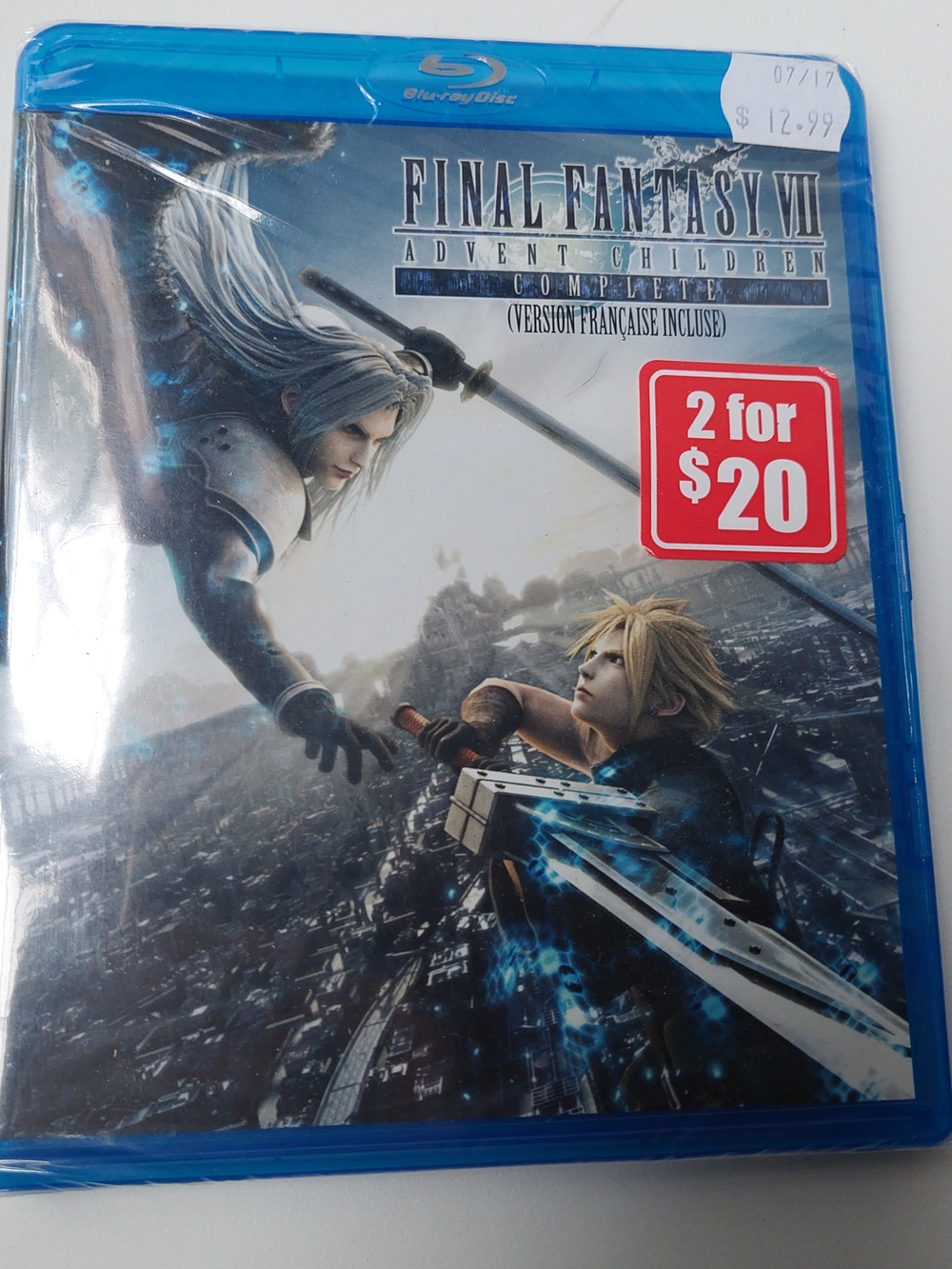 Final Fantasy VII: Advent Children (Blue) - Blu-ray Disc